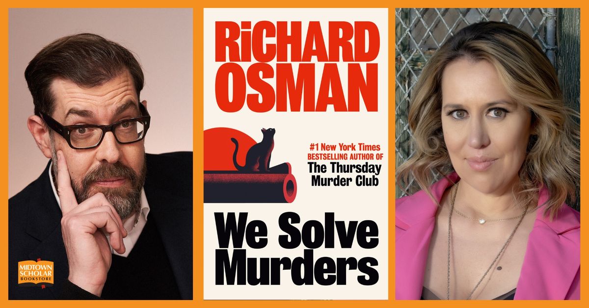 An Evening with Richard Osman and Jo Piazza: We Solve Murders