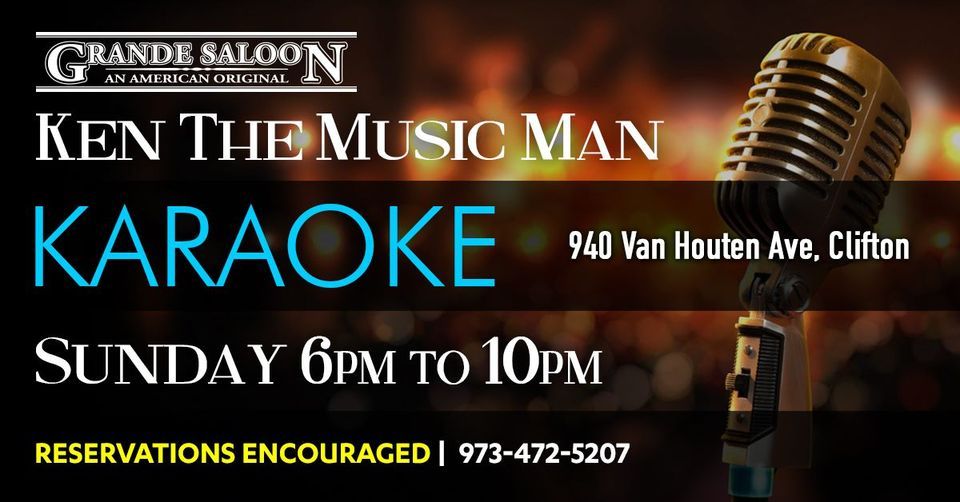 Karaoke with Ken The Music Man, Grande Saloon, Clifton, 26 June 2022