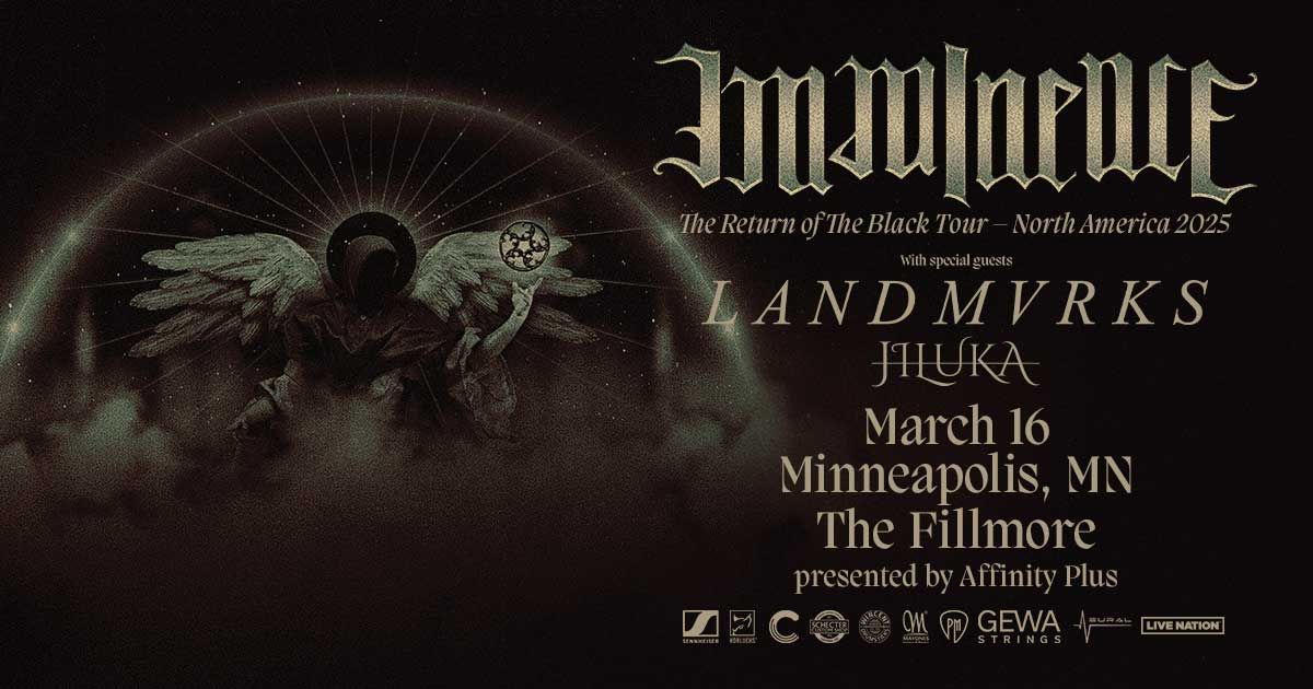 IMMINENCE "THE RETURN OF THE BLACK TOUR - NORTH AMERICA 2025"