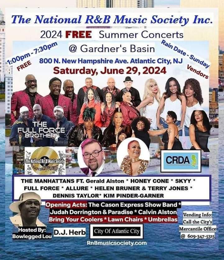 National R&B Music Society FREE Summer Concert