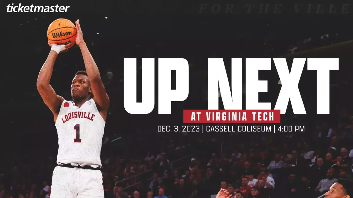 Louisville Cardinals at Virginia Tech Hokies Mens Basketball