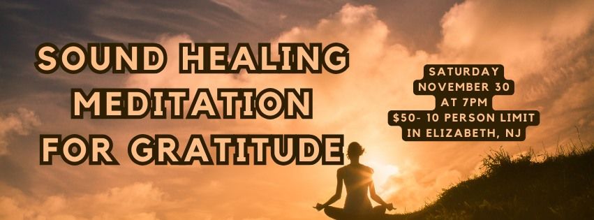 Sound Healing Meditation for Gratitude