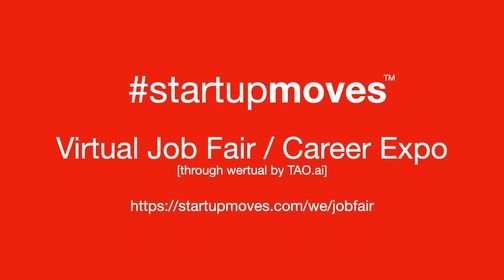 StartupMoves Virtual Job Fair \/ Career Expo Startup Founder Boston