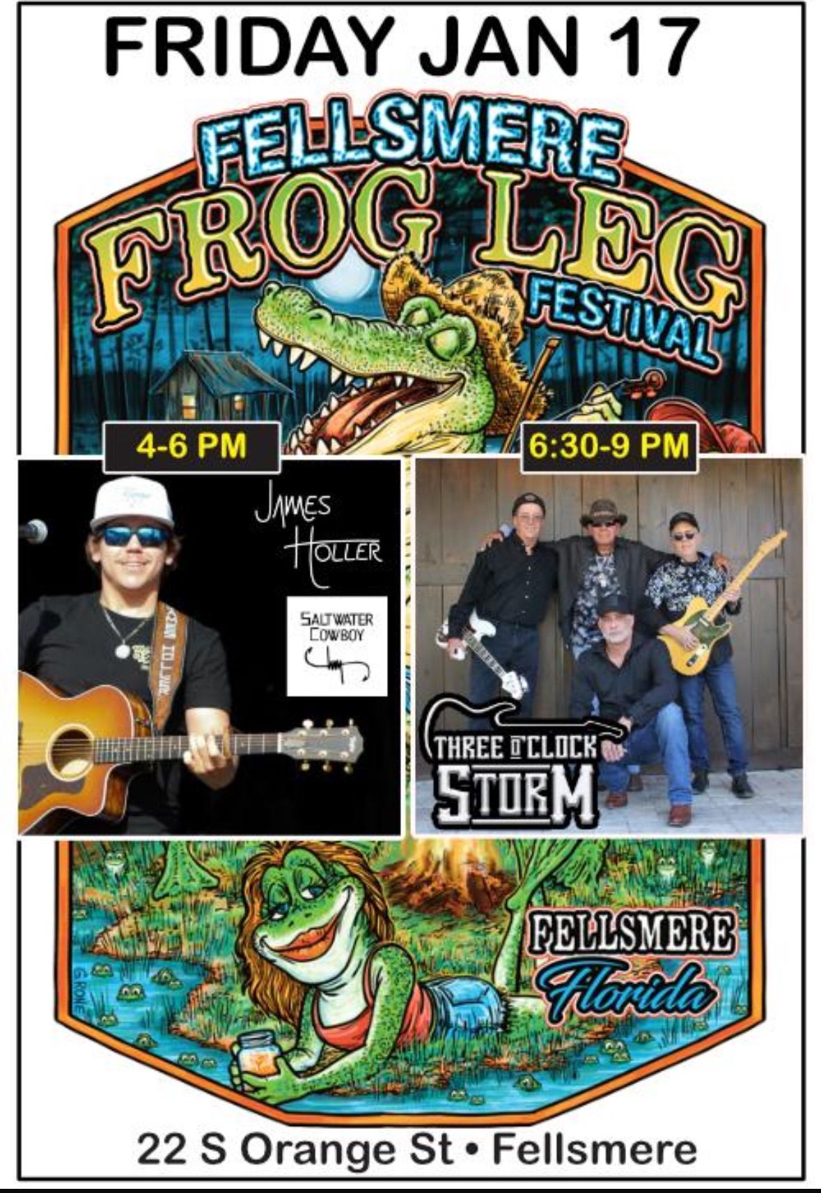   Fellsmere Frog Leg Festival Opening Night