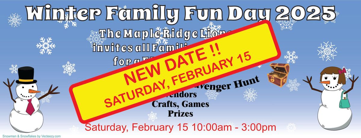 Winter Family Fun Day 2025