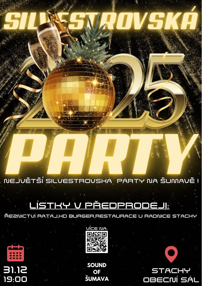 SILVESTROVSK\u00c1 PARTY \u0160UMAVA | \ud83c\udf86\ud83d\udd0a