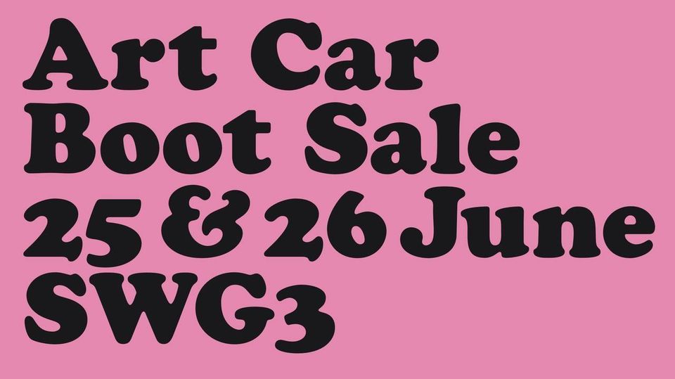 Art Car Boot Sale