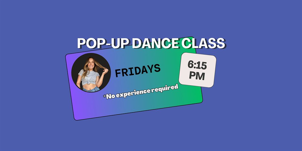 Pop-Up Dance Class Palm Desert