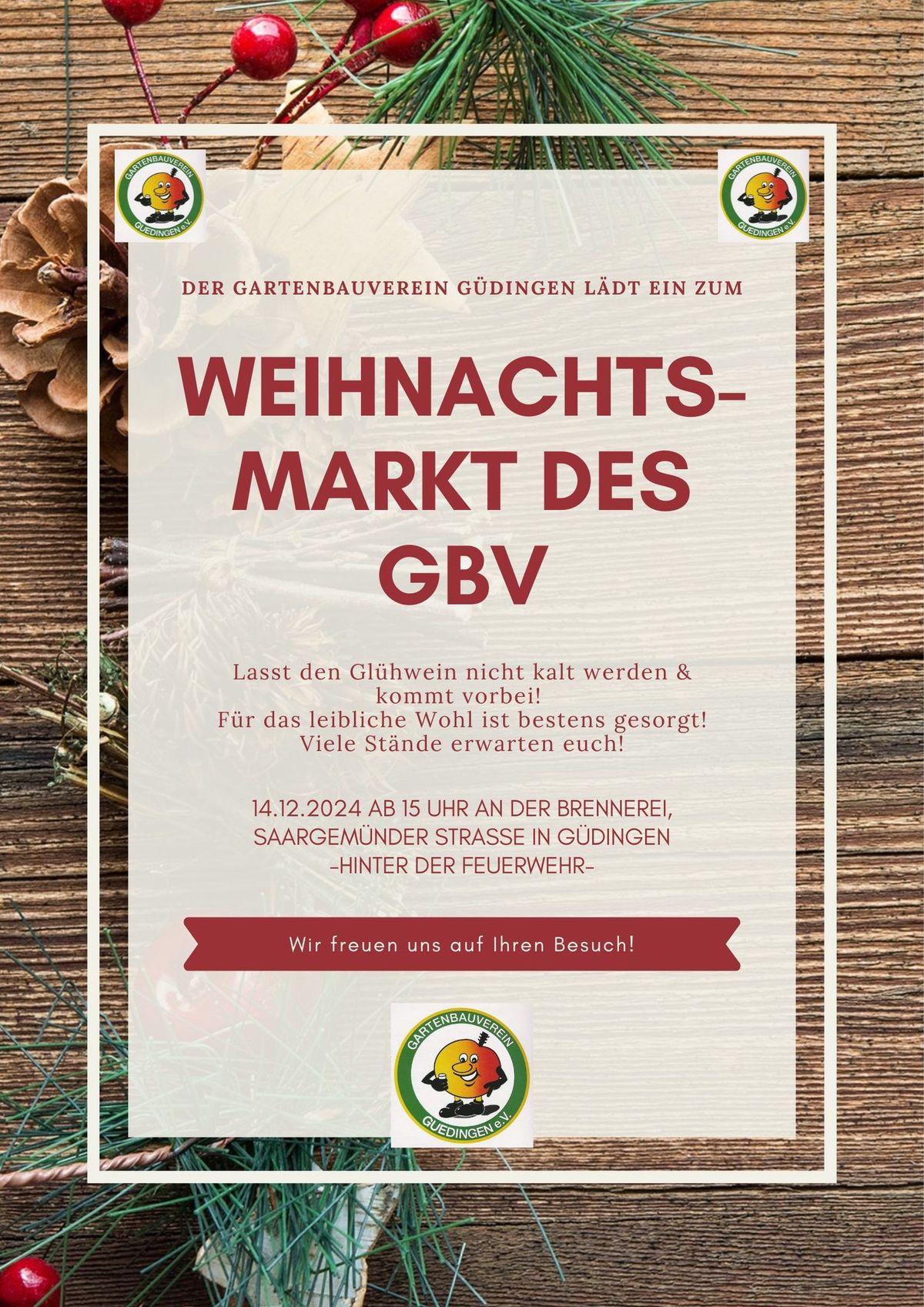 Weihnachtsmarkt des GBV