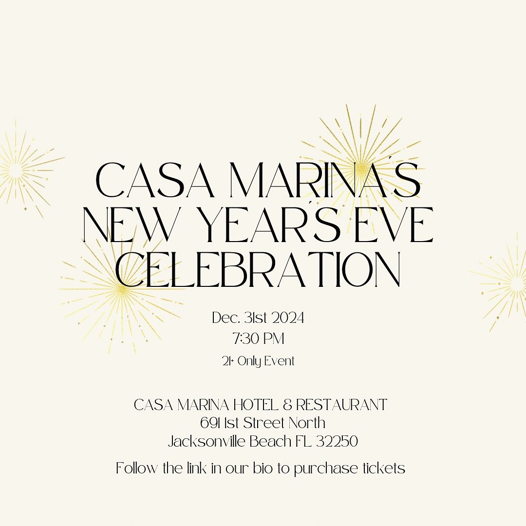 \u2728New Years Eve Party at the Casa Marina \u2728\ud83e\udd42