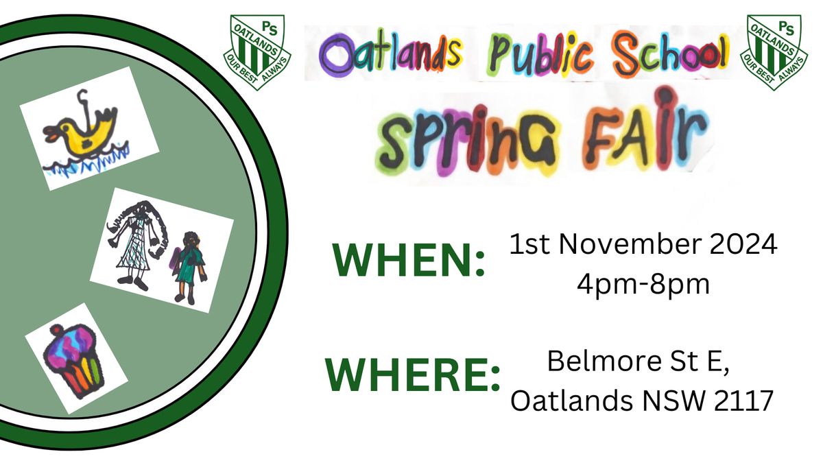 Oatlands Public School Spring Fair