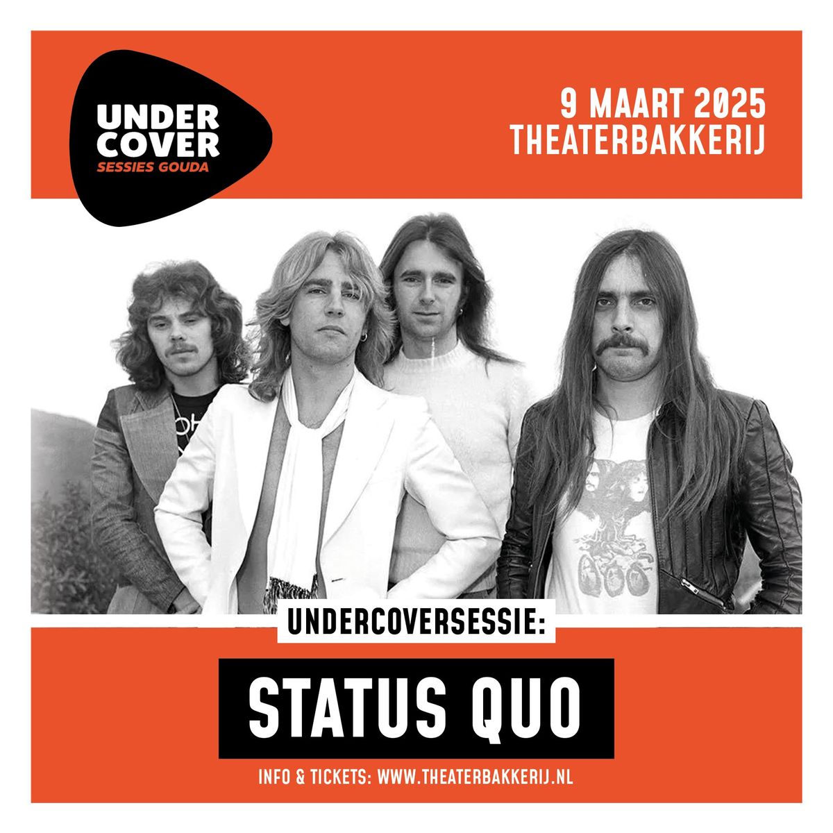 Undercoversessie: Status Quo | De Theaterbakkerij