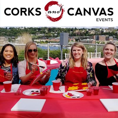 Corks and Canvas Events