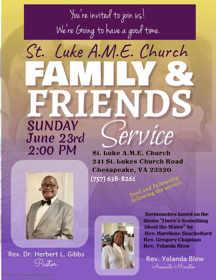 Family and Friends Service