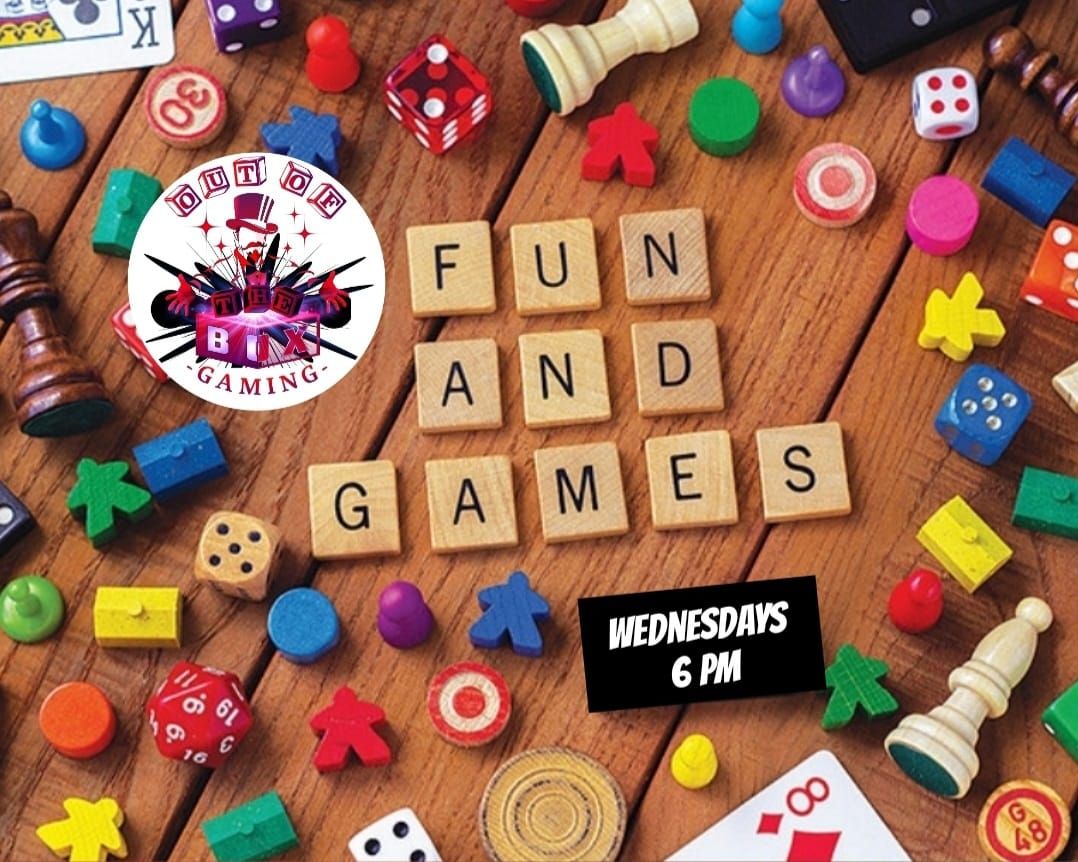 \u265f\ufe0fWeekly Boardgame Wednesdays\u265f\ufe0f