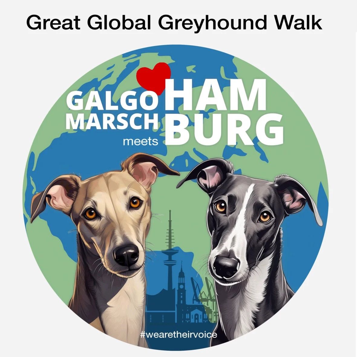 GREAT GLOBAL GREYHOUND WALK HAMBURG 2025