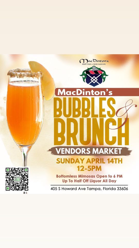Bubbles & Brunch Tampa MacDinton\u2019s Vendors Market