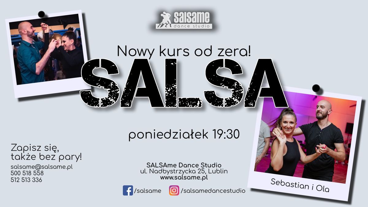 \ud83c\udf41 SALSA od zera z Sebastianem i Ol\u0105 | SALSAme | start: listopad 2024 \ud83c\udf41