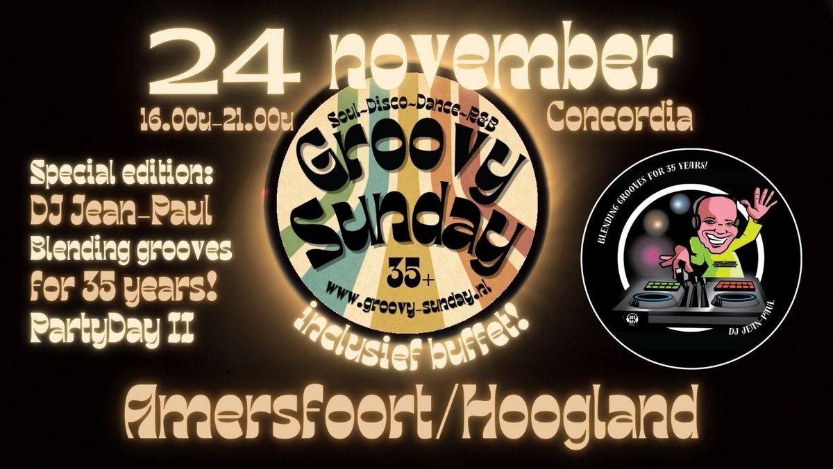 Groovy-Sunday Amersfoort\/Hoogland 24-11