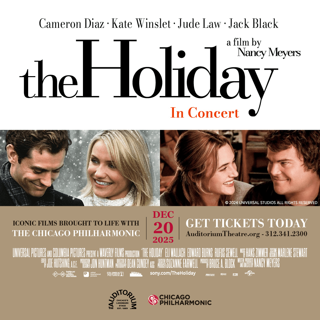 Chicago Philharmonic Orchestra - The Holiday In Concert at Auditorium Theatre Chicago