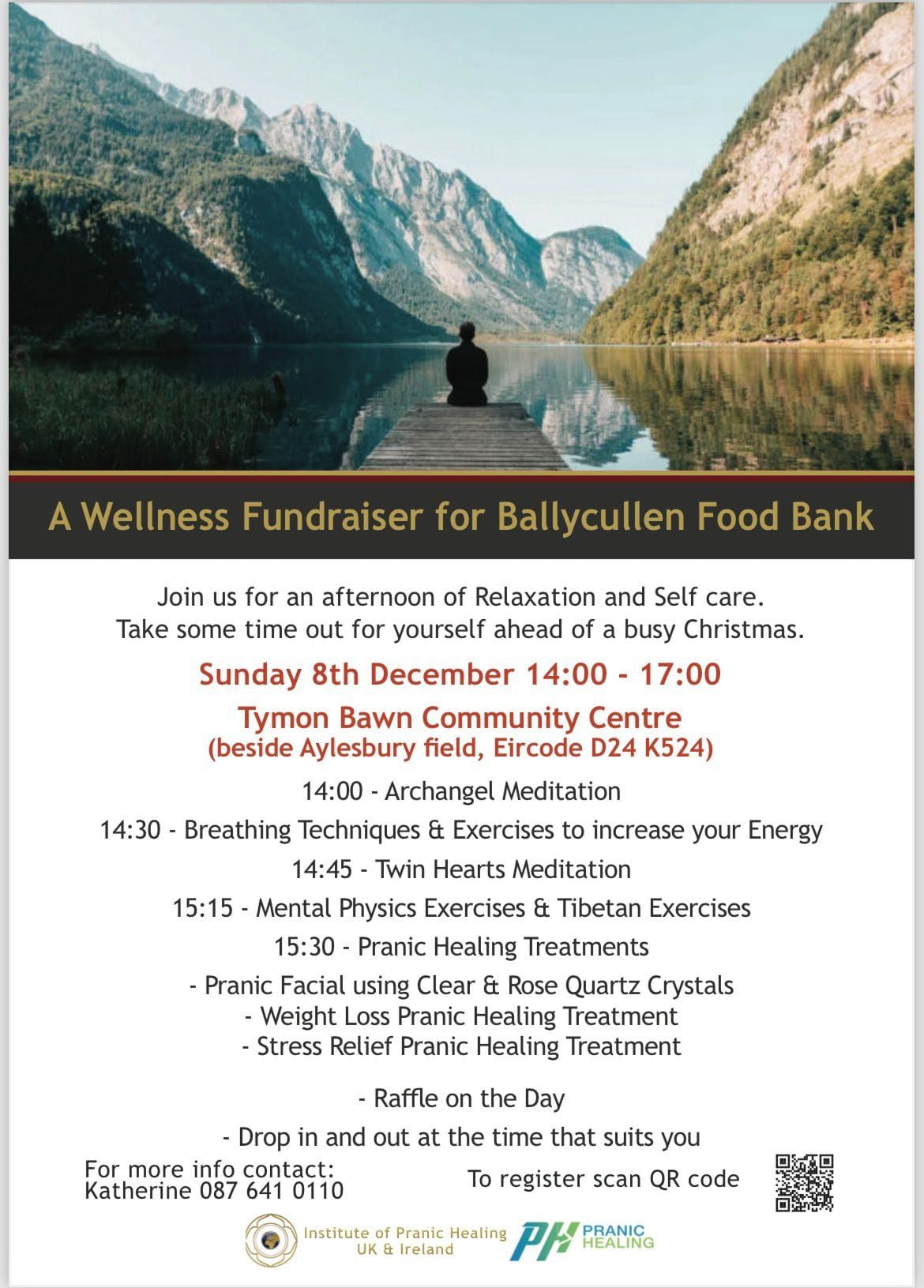 A Wellness Fundraiser for Ballycullen Food Bank