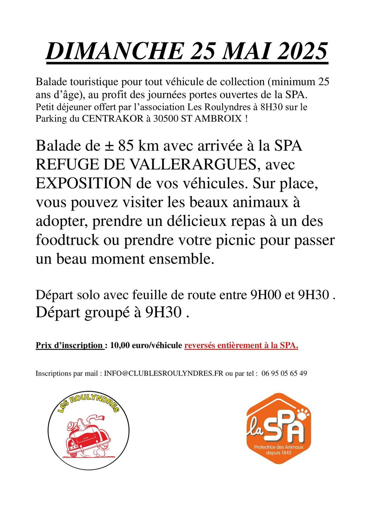 Balade pour la SPA Refuge de Vall\u00e9rargues 2025