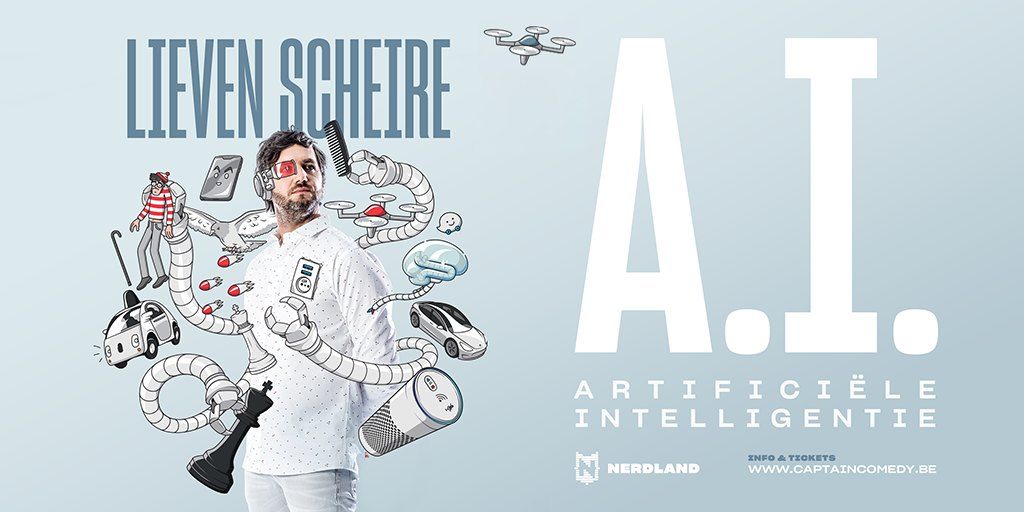 Lieven Scheire: Artifici\u00eble Intelligentie (A.I.)