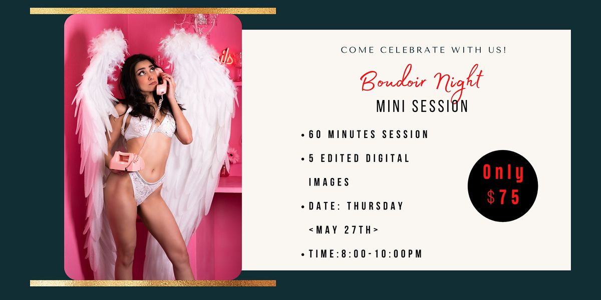 Boudoir Night  at Pixypros Selfie Museum | Tempe, AZ