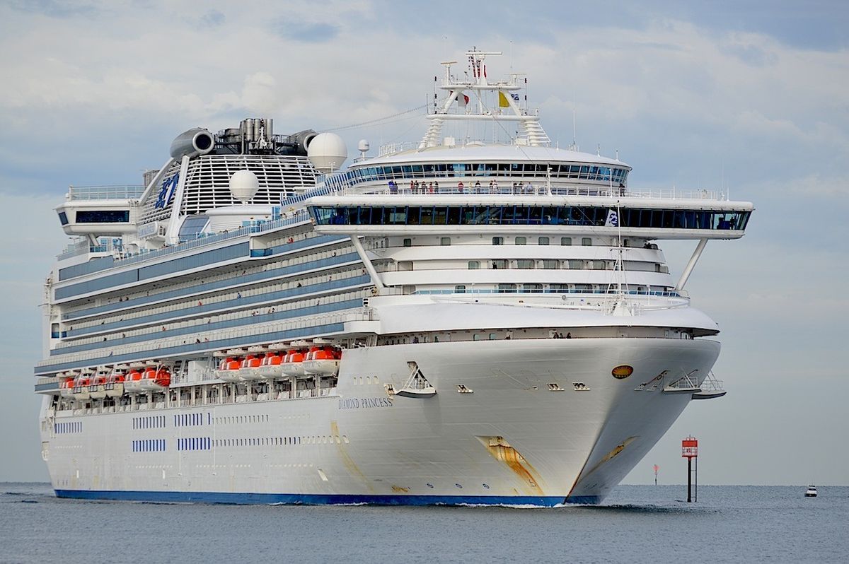 Diamond Princess in Adelaide