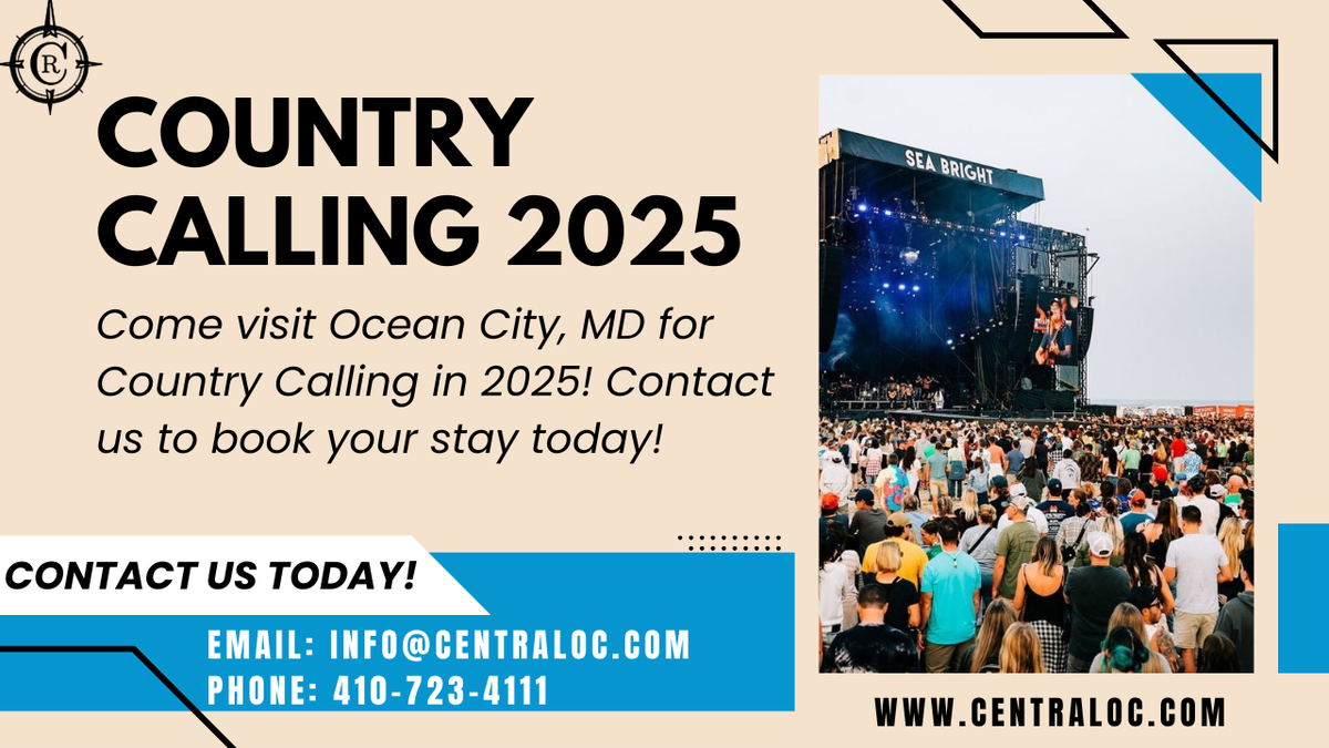 2025 Country Calling - Sunday at Ocean City Inlet