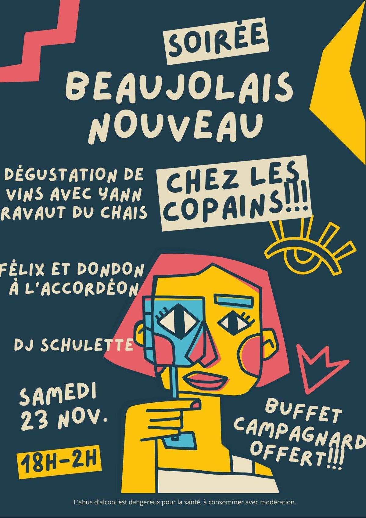 Soir\u00e9e Beaujolais Nouveau