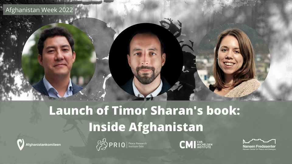 Afghanistan Week 2022 - Launch of Timor Sharan\u2019s book: Inside Afghanistan