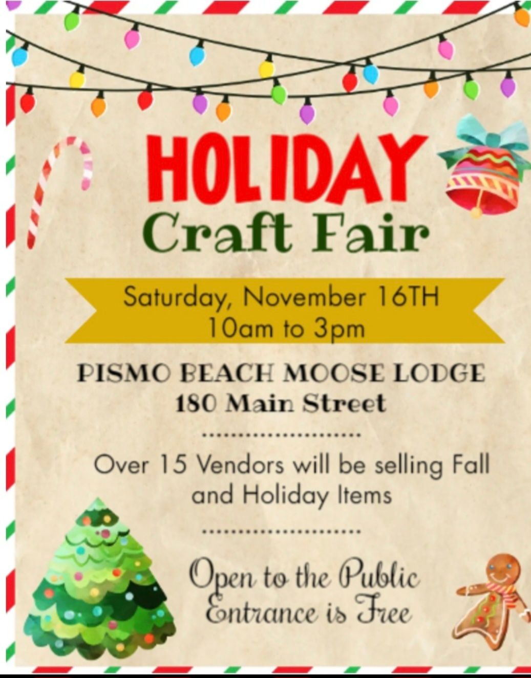 2nd Annual Holiday Craft Fair