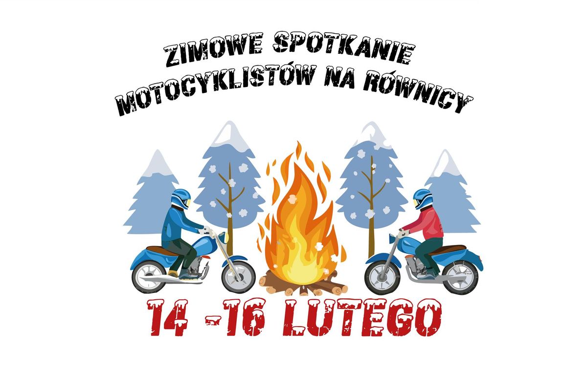 Zimowe spotkanie motocyklist\u00f3w na R\u00f3wnicy - 2025