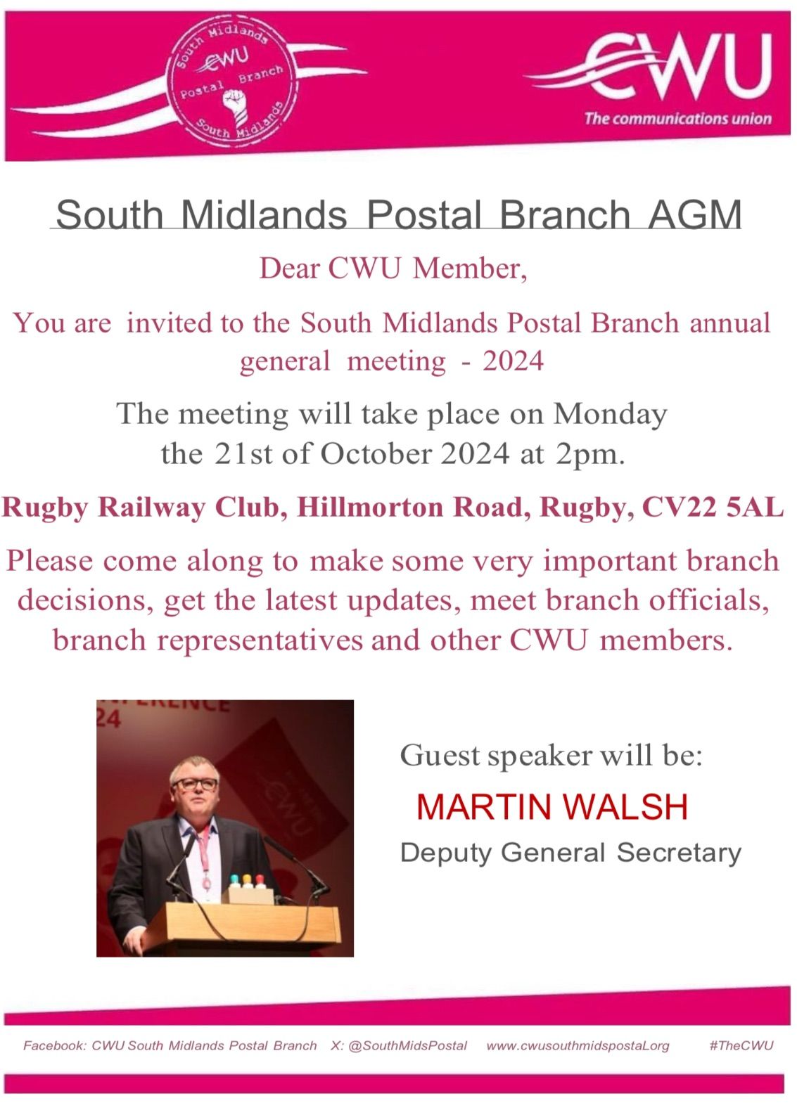 Branch Annual General Meeting