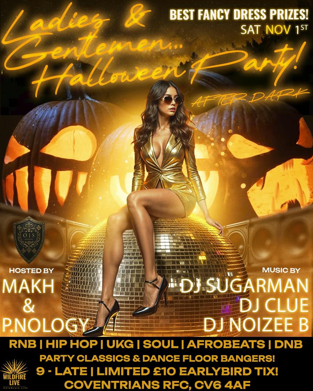 Ladies &amp; Gentlemen presents... HALLOWEEN PARTY - AFTER DARK!