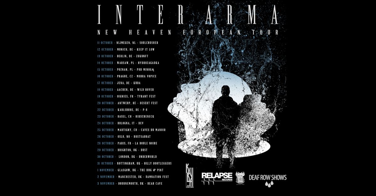 INTER ARMA \/ New Heaven European Tour \/ Special Guest: LAUDARE \/ KuBa Jena