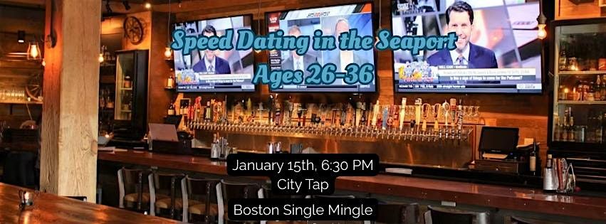 Speed Dating In The Seaport! Ages 26-36, 1 Drink Included