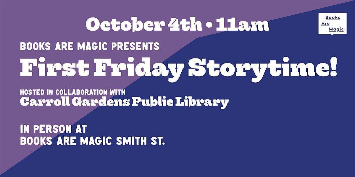 In-Store: Storytime w\/ Carroll Gardens Brooklyn Public Library