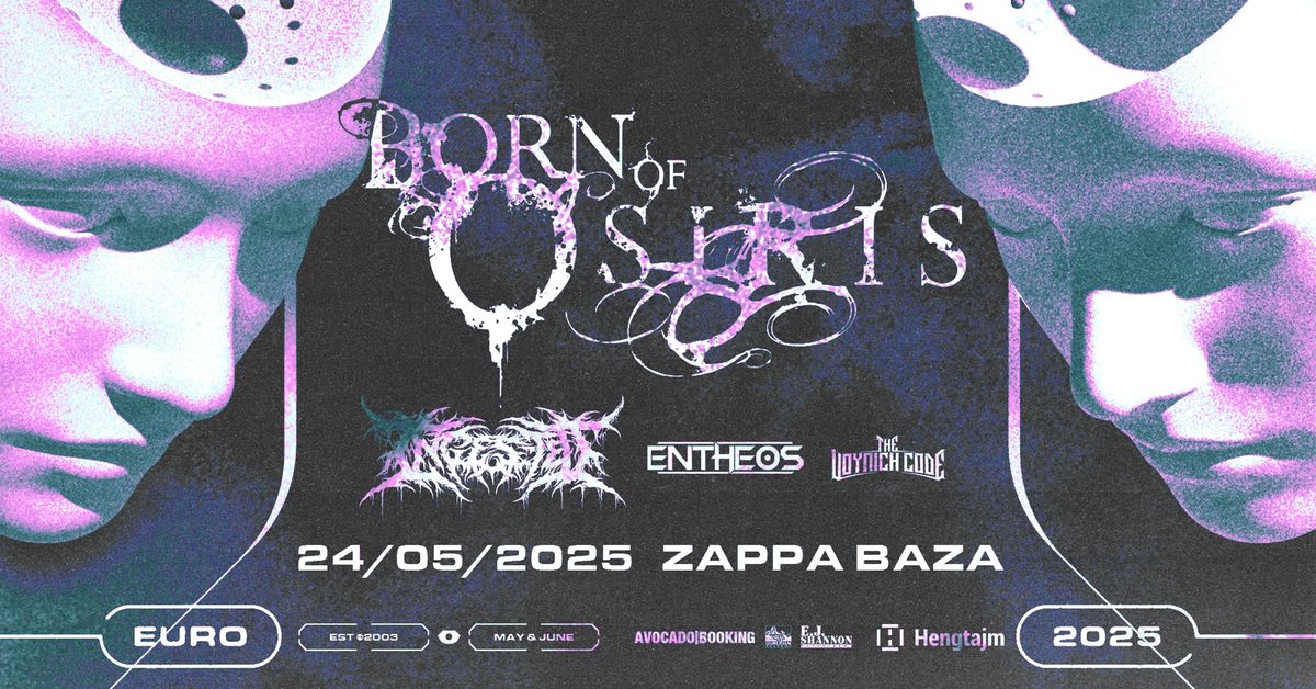 Born Of Osiris premijerno u Srbiji! Gosti: Ingested, Entheos i The Voynich Code!