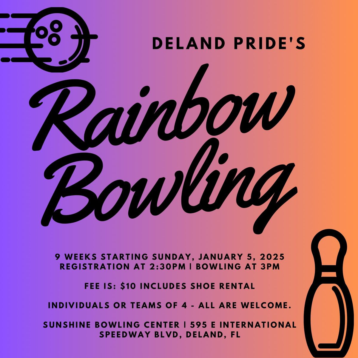 Rainbow Bowling