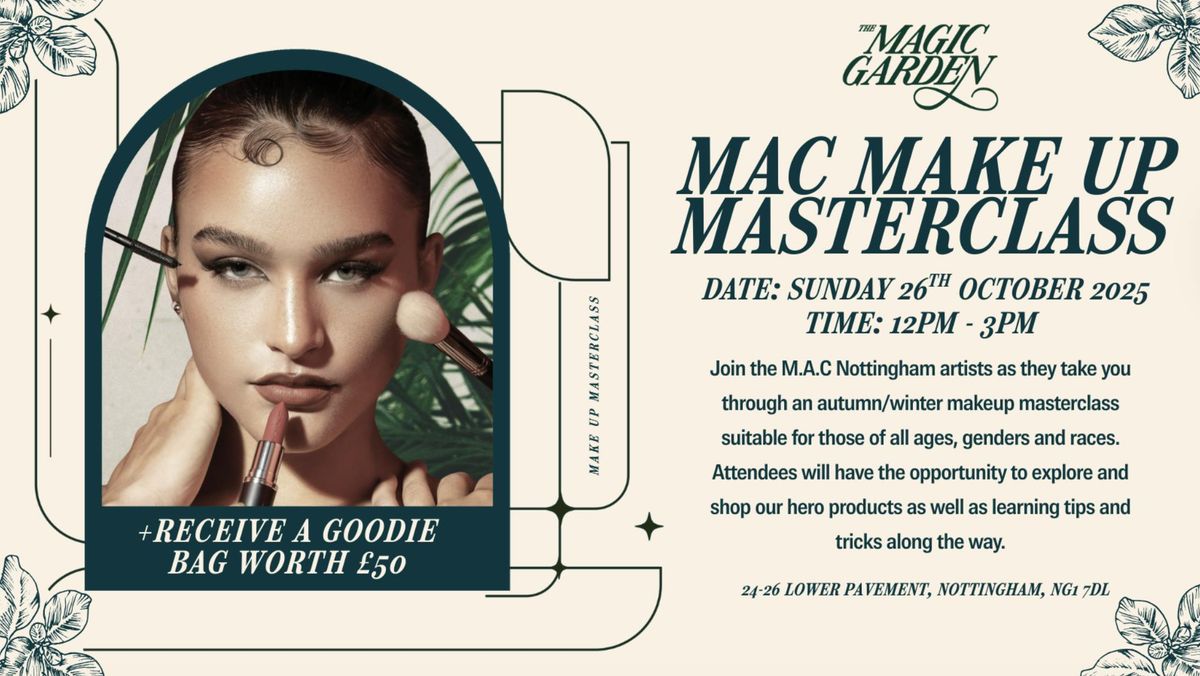 MAC Make Up Masterclass 