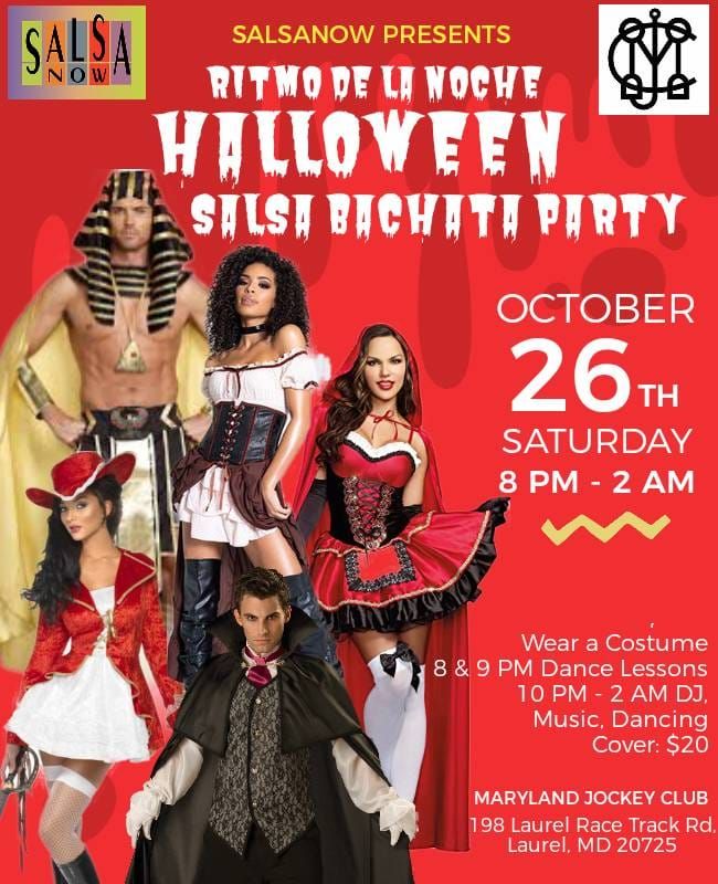 Ritmo De La Noche Halloween Costume Salsa Bachata Party