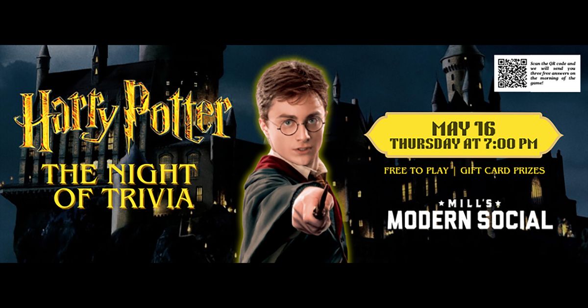 Harry Potter Themed Trivia Thursday