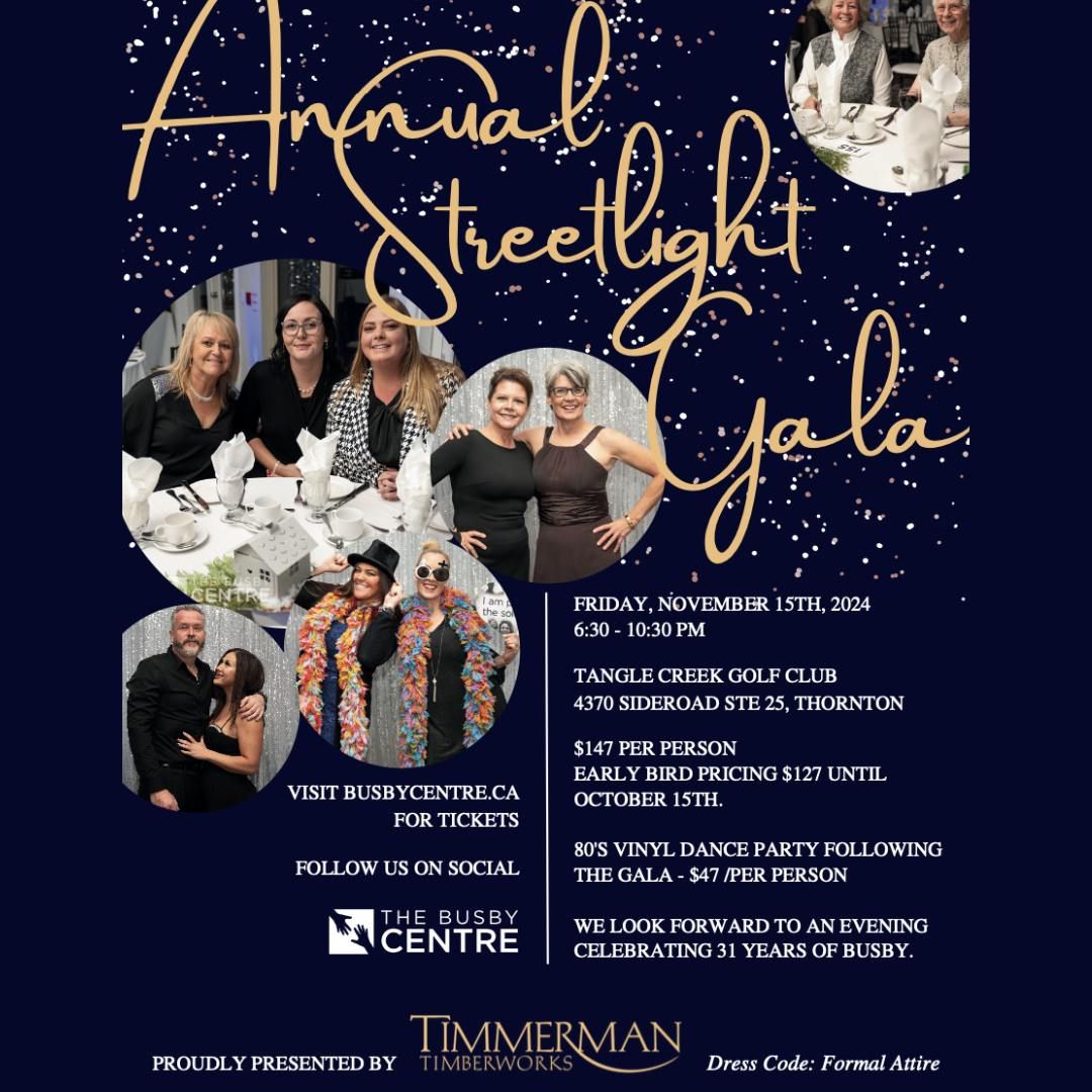 Busby Annual Street Light Gala Presented by Timmerman Timberworks