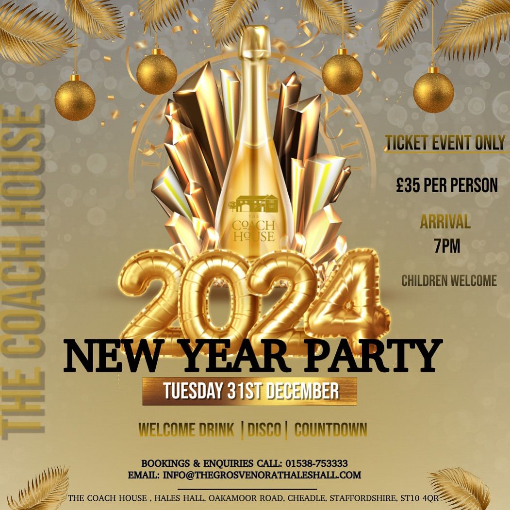 NEW YEARS EVE PARTY AT THE COACH HOUSE