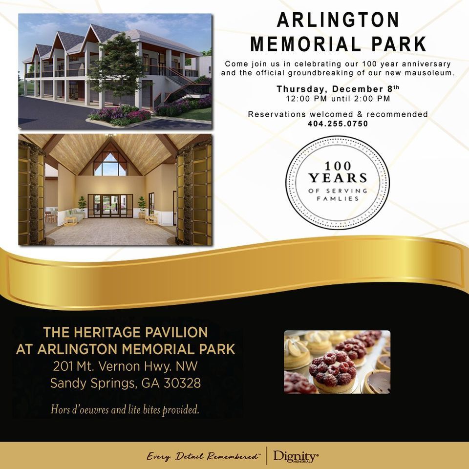 Ribbon Cutting - Arlington Memorial Park