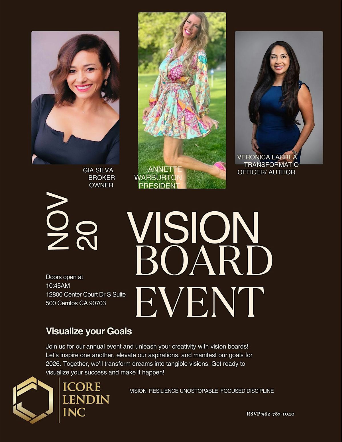 Vision Board Event Lunch and Learn