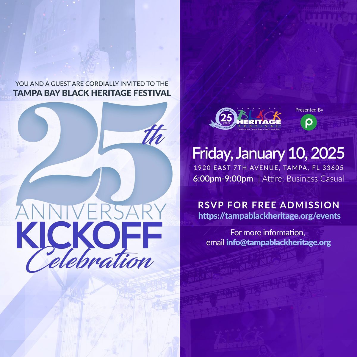 25th Anniversary Kick Off Celebration 