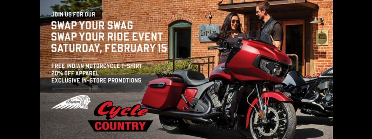 Swap your Swag presented by Indian Motorcycle